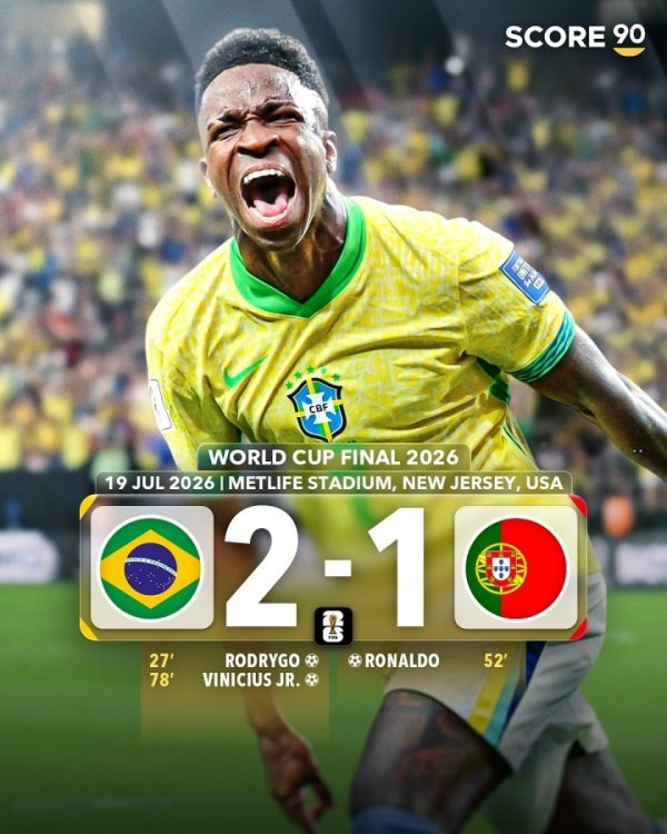 AI dự đoán ba trận chung kết World Cup tiếp theo: Brazil & Bồ Đào Nha 1 Championship 1 Asian, Three Lions 1 Championship 1 Argentina 1 Asian