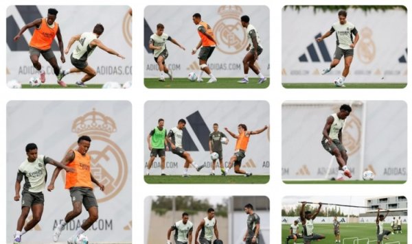 Quan chức Real Madrid: Camavenga và Bellin đã tham gia một số khóa đào tạo chung, Enderick và Mendy được đào tạo riêng