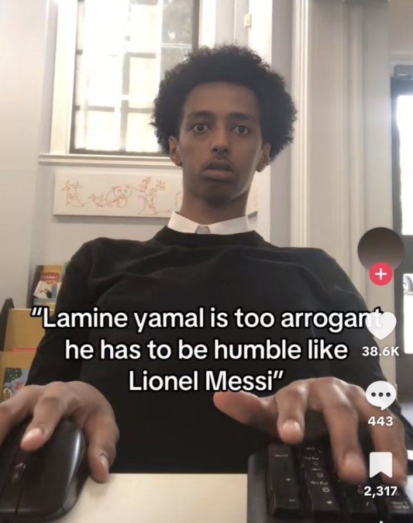 Giữ khiêm tốn! Yamal thích Tiktok: Yamal quá kiêu ngạo, anh 